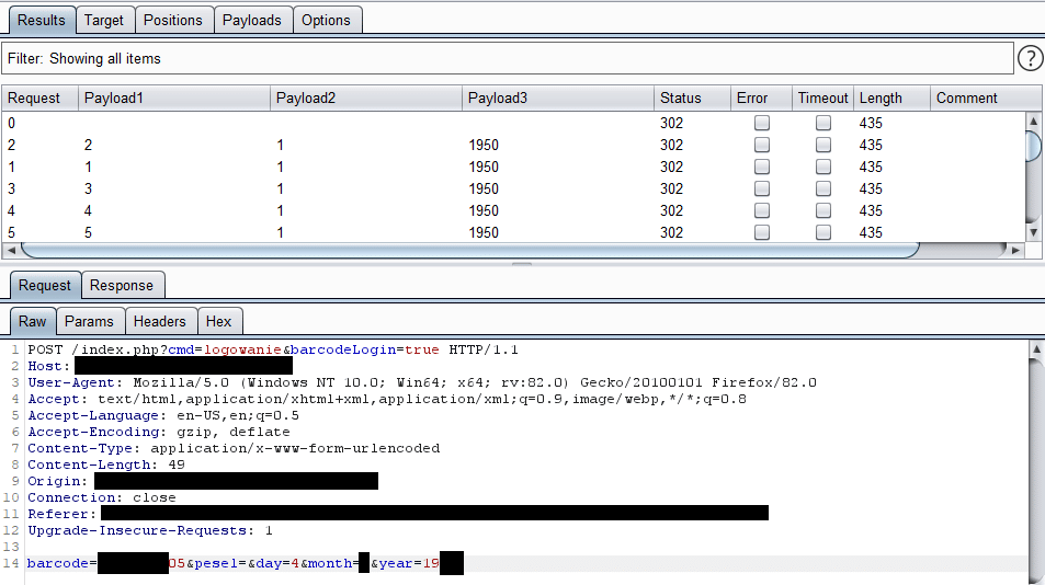 Intruder Enumeration