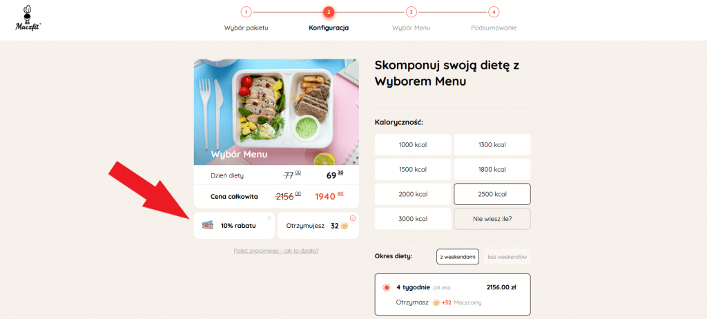maczfit kod rabatowy 10%