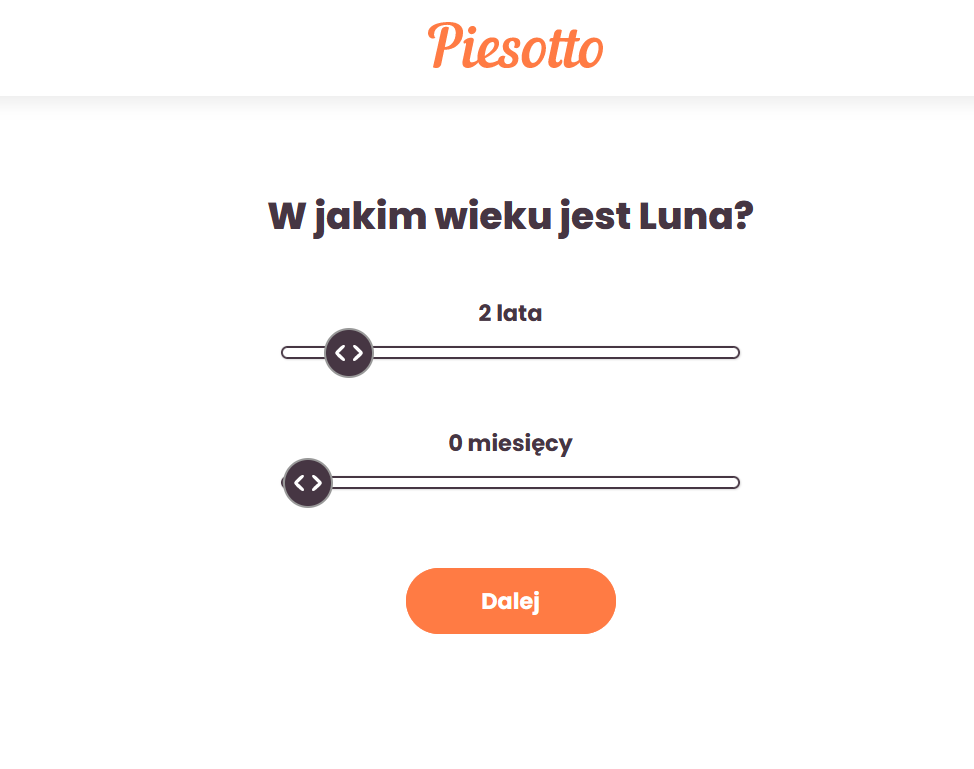 piesotto wiek psa